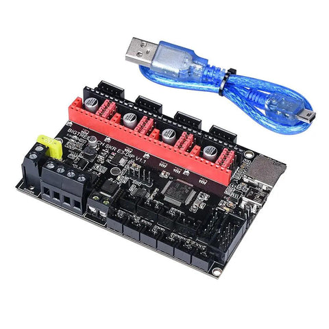 Heavy Duty SKR E3 DIP V1.1 32 Bit Motherboard Paired With TFT24 Touch Screen And TMC Silent Drivers To Upgrade Your Ender 3 Build For Smooth Sailing Prints And Dead Simple Installations Delivering Top Shelf Results Without The Headache Daily