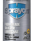 Pro Grade Food Grade Silicone Lubricant Aerosol 10oz For Food Processing Equipment, Conveyors, Knives, Ovens And Heat Sealing Gear