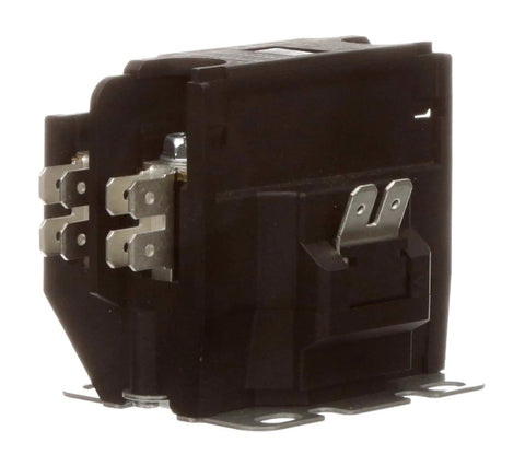 Definite Purpose Contactor 32A 1-Pull 24V Coil XMCO-321EBBC showing side view, industrial relay for control circuits and power switching.