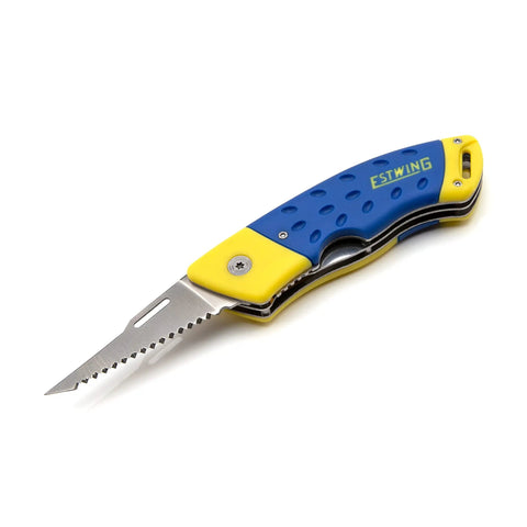 2-In-1 Folding Jab Saw With Retractable Utility Knife For Quick Drywall Cuts, One-Hand Safe Operation, Rust-Resistant Stainless Steel Frame