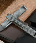 Everyday Carry Mini Pry Bar Keychain With Screwdriver And Box Opener Heavy Duty Stainless Steel EDC Tool on metal surface