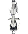 Front view of Gear Head Drill Press 220V 3 Phase 1.5KW Powerhouse For Drilling Milling And Tapping In One Setup 45mm Capacity