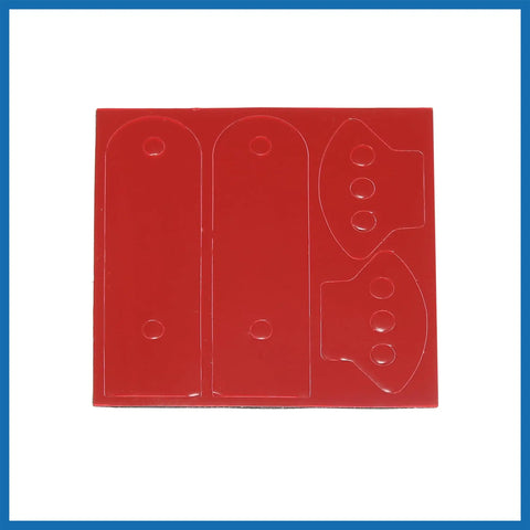 Universal Car Bumper Security Hook Lock Clips for Trunk Quick Release Fasteners 105x33mm 2 Pack adhesive tape