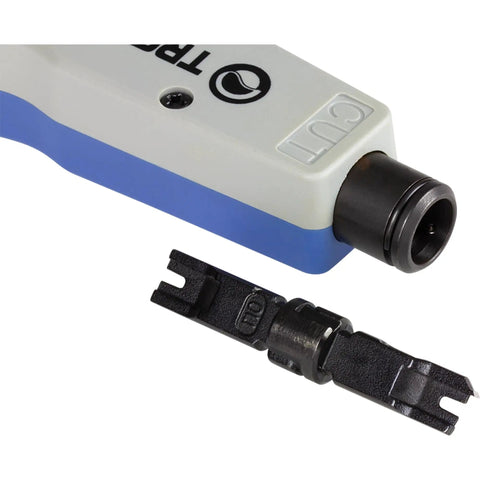 Punch Down Tool With 110 And Krone Blades For Cat5e To Cat6a Network Cables, Insert And Cut In One Operation, tool and blades