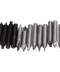 Pro Grade Key Cutting Machine Drill Bits Set 13 Pack For Vertical Cutting Tools Heavy Duty HSS AL Cutter Bits in various sizes