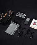 64GB Bluetooth MP3 Player With Sport Armband For Running and accessories on black background