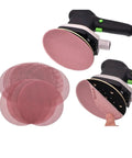 Peel And Switch 7 Inch Hook Loop Sanding Discs With Dust Vent Holes For Wood Metal And Plastic 80 To 800 Grit Assortment Pack Of 10 with sanding tool