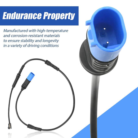 VIKKSAER brake pad wear sensor cable with blue connector for BMW X3 (2020–2021)