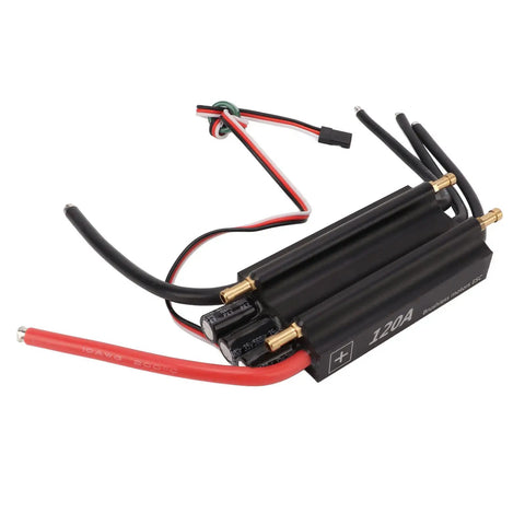 Water Cooled Brushless ESC 120A With Built In BEC For RC Boats Airships And Hobbyists Programmable Auto Cell Count Detection