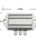 Voltage Regulator Rectifier Replacement For 8 To 25 HP Engines With 15 Amp Alternators Kohler Compatible and John Deere Part