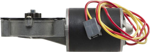 Heavy Duty Power Window Motor Replacement For Smooth Vehicle Window Lift Operation Durable Auto Parts Built Solid With Zero Fuss Straight Swap Fitment High Performance. Side view of motor with wires.