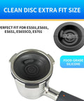 Ninja Luxe Cafe Espresso Cleaning Kit 6 Month Supply cleaning disc for ES501 ES601 ES701, food-grade silicone, 53.5 mm