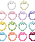 14 Color Spring Gate Ring Set For Keychains And Craft Projects With Strawberry Trigger Snap Buckles Carabiner Clips Hooks And Clasps