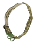 All Day Comfort Universal Adjustable Headlamp Strap with camo design and quick release buckle, fits 22 to 32mm torches