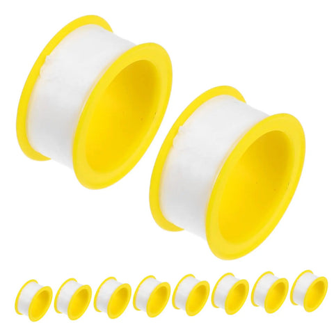 100 Pack Sealant Tape For Plumbing Quick Application To Stop Water Leaks On Pipes And Shower Heads Durable Waterproof Thread Seal Tape For DIY Pipe Repair And Fast Leak Fixes.