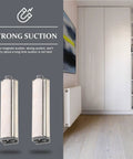 4 Pack Push To Open Cabinet Door Latches No Knob Hidden Hardware For Drawers And Bookcases Durable Iron And Plastic Construction