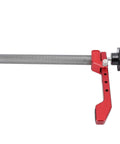 Bench Dog Clamp 19mm Fit Aluminum Alloy Dog Hole Clamp With Large Pressing Plate And Adjustable Screw side view