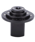 Top Tier 4 Piece Low Impact Socket Adapter Set With Magnetic Drive Ratchet Converter Kit And Compact Wrench Adapters For Quick Size Swap From Quarter To Inch Drivers Perfect For Tight Spaces, black steel 1/4 to 3/8 adapter