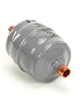 C053S Filter Drier Three Eighths Inch ODF Solder for Refrigeration and HVAC Systems from Sporlan, side view