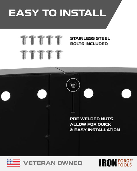 Close-up of assembly details for Smokeless Fire Pit Ring 36 Inch Outer Diameter With 30 Inch Inner Insert Liner Heavy Duty Steel