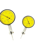 Dial Indicator Bore Gauge With Magnetic Stand And Handle, 0 To 0.8mm Range, Micrometer Style Tool For Precision Measurement, Hour Type Indicator, Comparator Watch For Machinists And DIY Pros. yellow dial bore gauges, 0.01mm scale
