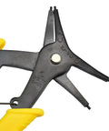 Close-up of 2 In 1 Snap Ring Pliers Dual Purpose Retaining Ring Plier C Clip Tool For 10mm To 40mm Inner And Outer Ring Installation And Removal