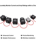 Plug And Play Fuel Pump Relay Bypass Kit With Six Relay Tester Modules, Amp Loop Bypass for Quick Diagnostics on display
