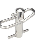 Stainless steel Port A Wrap for tree rigging, medium size 9.5x8 inches, handles up to 2000 lbs, 7000 lbs MBS. Arborist equipment.