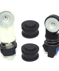 Beefed Up Transmission Shift Cable Kit 4 Piece For Gear Shift Cable Shifter Linkage And Bushing Set Compatible With Opel Astra J P10 2009 2015 2016 2017 2018 Direct Fit Replacement, showing detailed components.