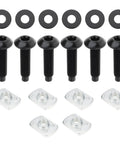 M8 Hardtop Quick Release Screw Kit For Jeep Wrangler TJ 1997 2006 And JK JKU 2007 2018 Six Sets With Washers And Nuts