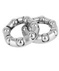 Close-up of 4 Pack Bike Ball Bearing Cages With 7 Balls 20.5 Mm Outer Diameter 13.5 Mm Inner Diameter Crank And Wheel Bearing Retainer Set