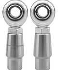 Top Shelf 1/2 Inch C1045 Steel Heim Joint Rod End Kit showing two steel rod ends designed for tough suspension upgrades.