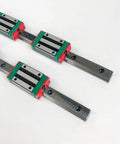 Two Piece Square Linear Guide Rail Set 1250mm HGH15CA Bearing Motion Slider For CNC, 3D Printing, And Semiconductor Equipment, High Precision, Low Backlash, Stable Alignment, Durable Guide Core.