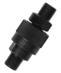 Heavy Duty Hydraulic Quick Connect Coupler Set M14x15mm Male Pipe Fitting Leak Proof Steel Ball Locking Temp Range Minus Twenty To One Twenty C Durable Industrial Use No Sweat Over Broken Repairs Ever Again Badass Gear For Rigging Pros Hate Failure black threaded coupler