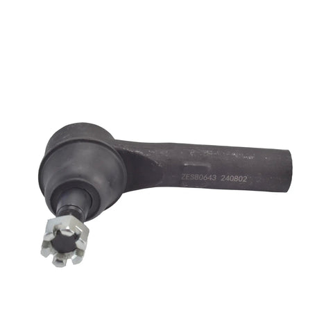 2 Pack Front Outer Tie Rod Ends ES80643 ES80644 For 2005-2010 Jeep Commander And 2006-2010 Grand Cherokee Replacement Direct Fit Includes Nuts, Grease Fittings, And Cotter Pins, black steel with cotter pin