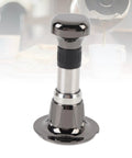 Premium Aluminum Alloy Coffee Tamper With Constant Force Hand Press, ergonomic tool with 2.3 inch grip for perfect espresso.