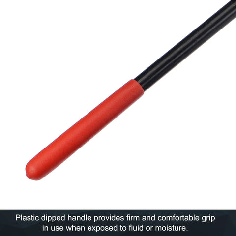 Red plastic dipped handle of Adjustable Tap Wrench Handle For 1/2 To 1-5/16 Inch Taps UNC UNF And Metric M13 M33 Thread Tap Holder