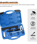 Car Timing Tool Kit For Camshaft Tensioning And Locking Alignment Belt Set Engine Timing Accessories in blue case