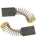 Premium Carbon Brush Replacement Set For Power Tools with graphite pads and metal springs for consistent power delivery.
