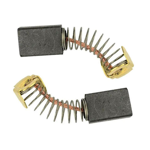 Premium Carbon Brush Replacement Set For Power Tools with graphite pads and metal springs for consistent power delivery.