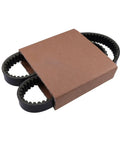 RE28721 Drive Belt For John Deere Gator 4X2 AMT600 AMT622 AMT626, packaged view, showing size and material details.