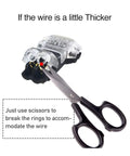 Low Voltage Wire Connectors 20 Pack 2 Pin 3 To 2 Way Quick Splice No Strip I Type T Tap Connectors with scissors guide