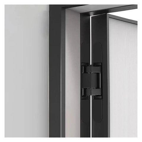 Stealthy Invisible Hidden Door Hinge With Adjustable Cross Plate And Sliding Bearing Load Bearing 120 To 180 Kg installed view