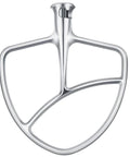 Stainless Steel Paddle Attachment For 5 And 6 Quart Bowl-Lift Stand Mixers Dishwasher Safe Heavy-Duty Beater Accessory For Home Cooks