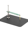 Pro Grade Aluminum Alloy Fixed Test Probe with base plate and rotating arm for precise PCB IC soldering and quick IC alignment