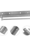 Stainless Steel Automatic Door Closer For Home Use With Smooth Auto Close User Friendly Design And Easy Install For Residential Doors