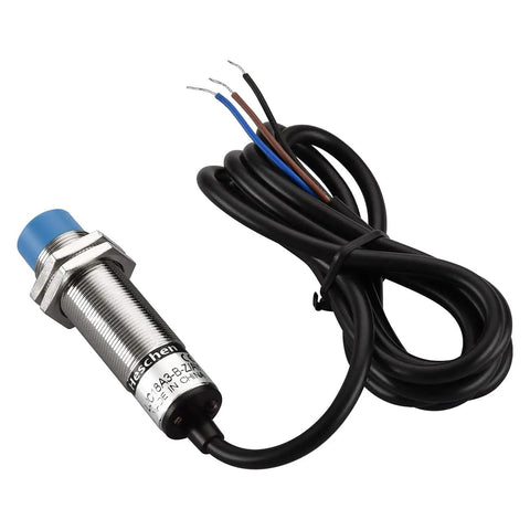 Capacitive Proximity Sensor Switch For Dielectric Objects 18mm M18 Body LJC18A3 Style with 3 wires and adjustable sense range