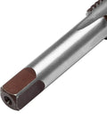 Close-up of 2 Pack M12 X 1.75 Hand Tap Set, Right Hand HSS Threading Milling Tap Tool For Metal Projects, durable alloy steel construction