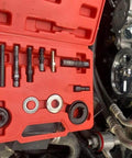 Pro Grade Wheel Hub Bearing Removal And Installation Tool Kit 21 Piece Set For Front And Rear Bearings No Hammer Or Press Needed