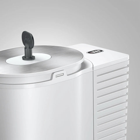Hella Sleek Chilling Unit Featuring Solid Aluminum Cover And Hygienic Design showing lid detail and ventilation slots.